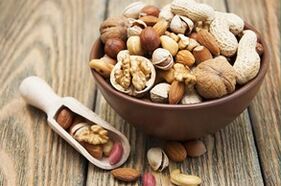 Gizonezko potentzialarentzako fruitu lehorrak