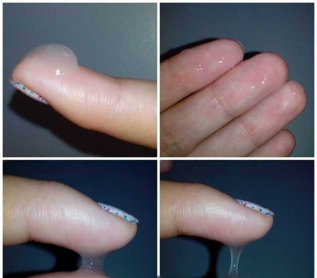 gizon baten likido pre-seminala arousal zehar